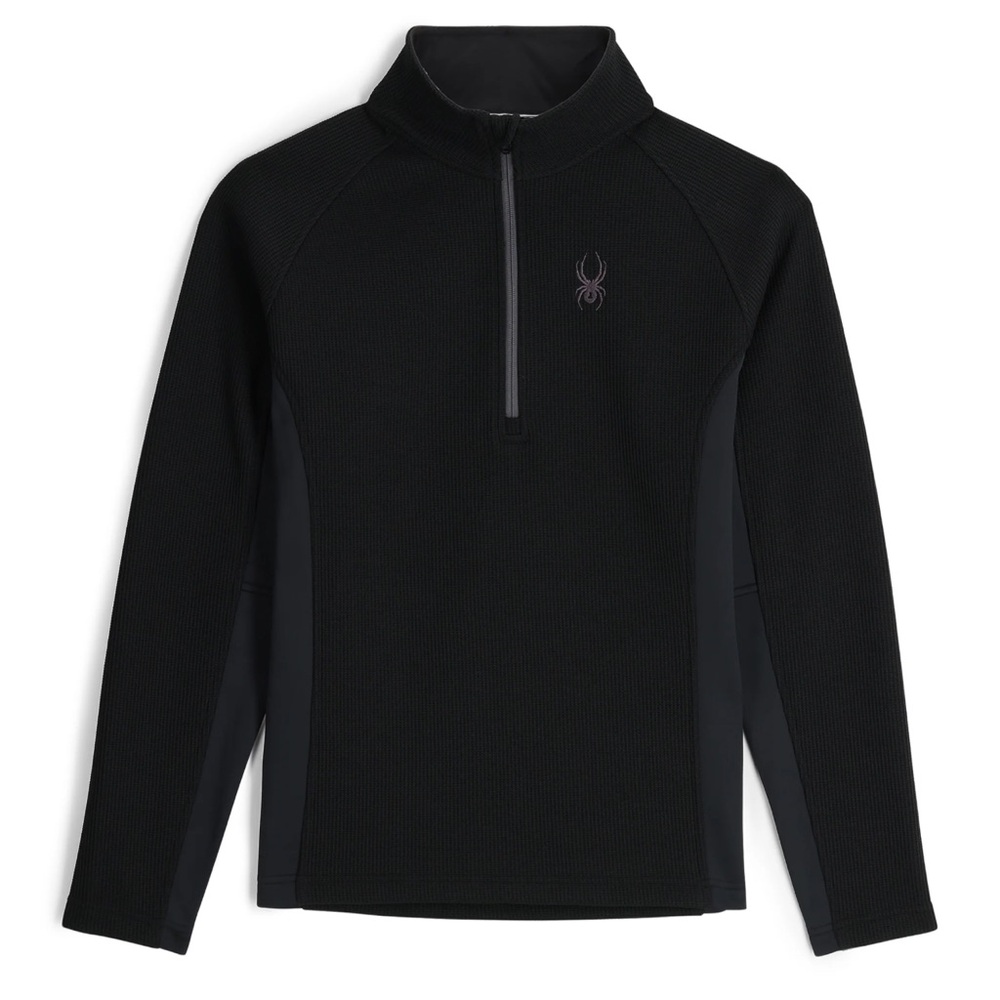 Spyder Men's Black Half Zip Pull Over
